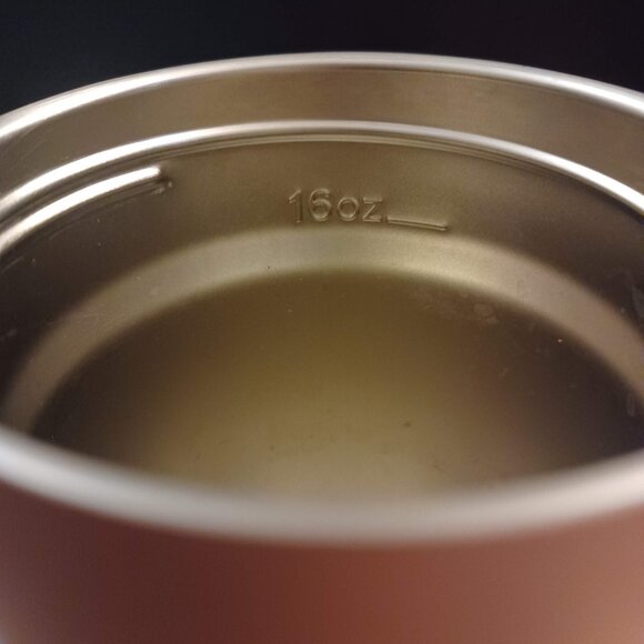 Zak Designs 16 fl oz Stainless Steel Coffee Travel Mug Peach Orange - Picture 4 of 4